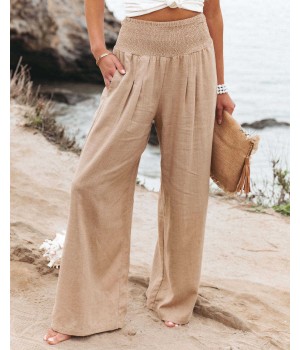 2022 Cotton Linen Pants for Women Trousers Loose Casual Solid Color Women Pants Plus Size Women's Summer pants