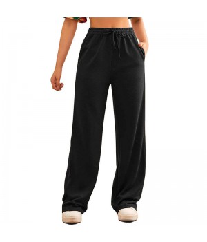 New Style Hot Selling Casual Women'S Pants Relaxed Fit Comfortable Stretchy Wide Leg Design Ideal For Everyday Wear